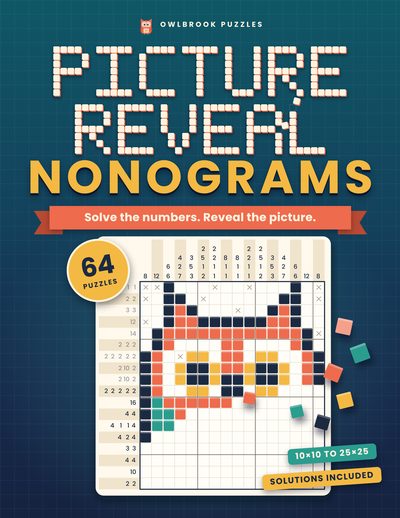Cover of Picture Reveal Nonograms, Picture logic (nonograms)