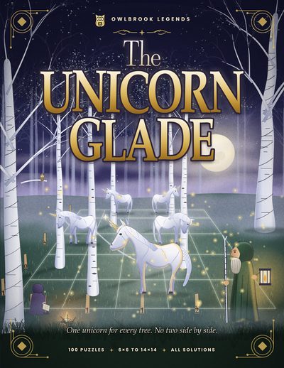 Cover of The Unicorn Glade, Tree-and-tether logic